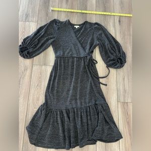 Max Studio knit midi dress L